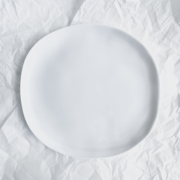 Fresco Bianco Outdoor Melamine Dinner Plate