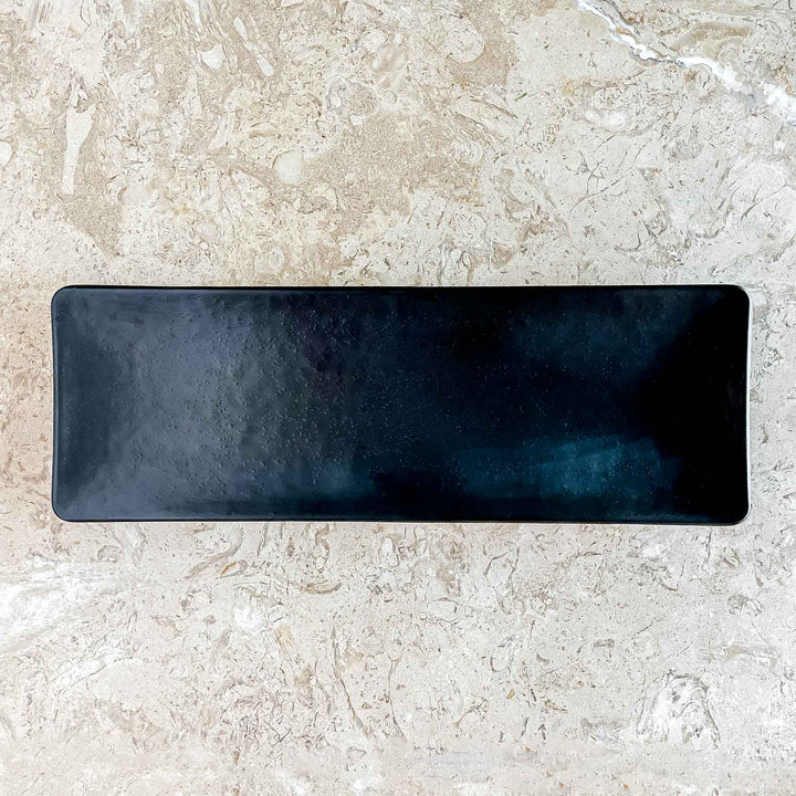 Fresco Obsidian Melamine Platter