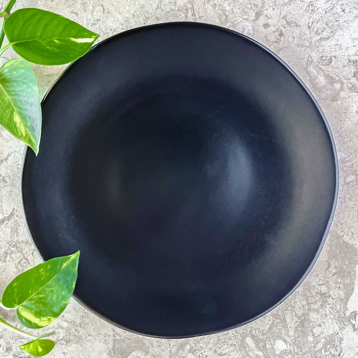 Irene Charcoal Stoneware Dinner Plate